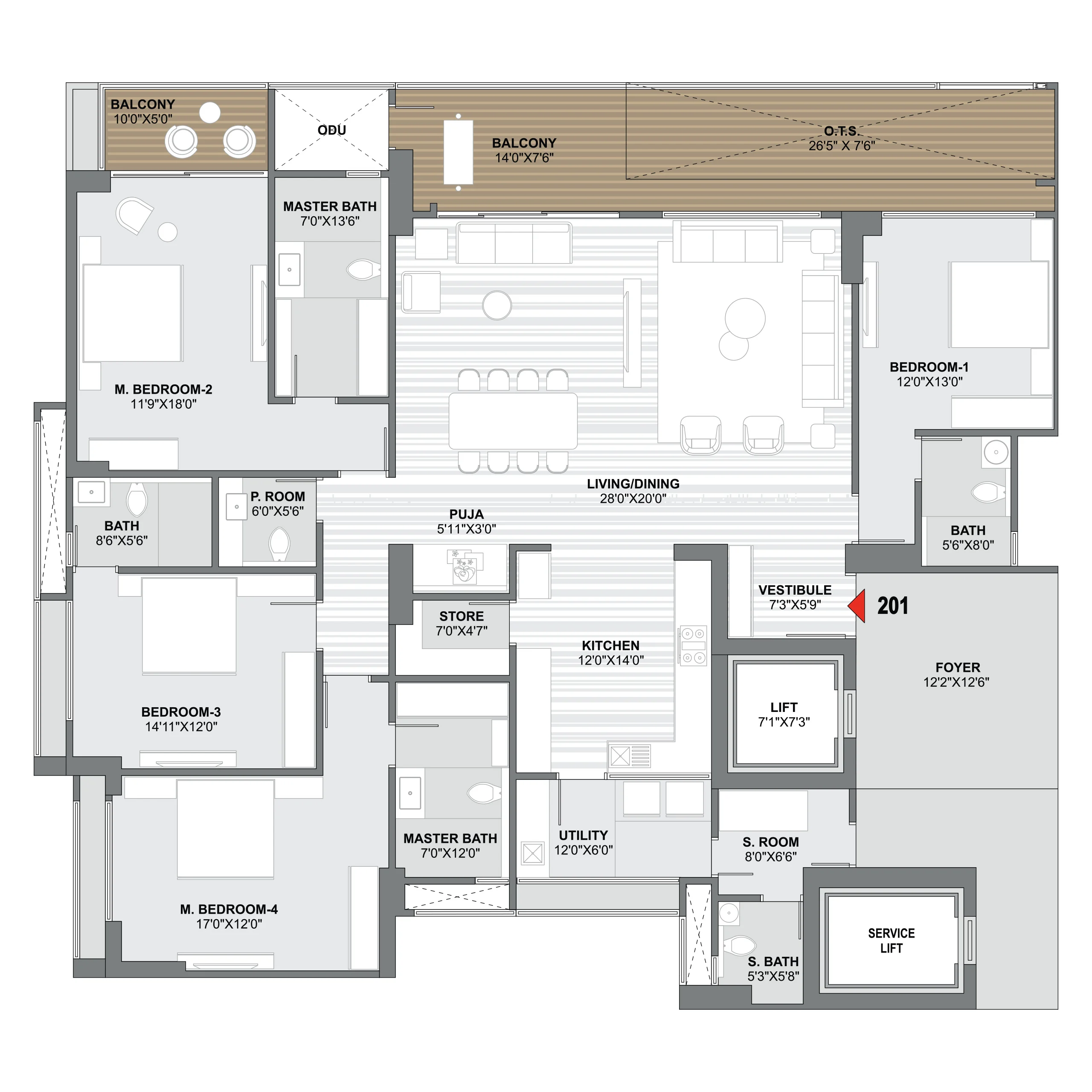Unit Plan: 2nd Floor